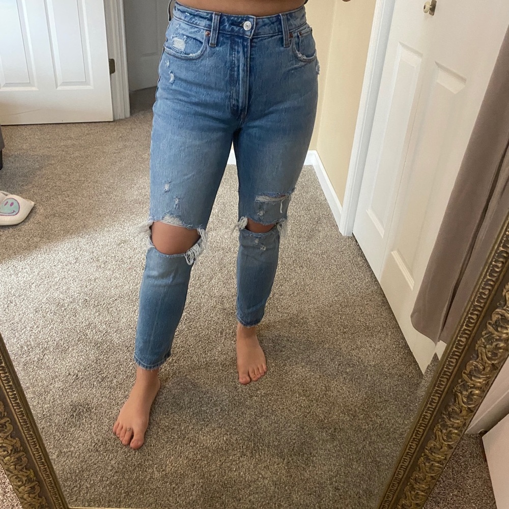 Abercrombie & Fitch - Curve Love High Rise Skinny Jeans - 26 SHORT